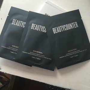 NIB BeautyCounter Eye Revive Cooling Mask - 3 Pack